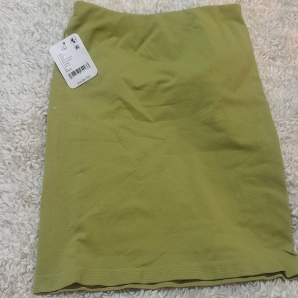 Free People Light Green Strapless Camisole - Picture 2 of 3